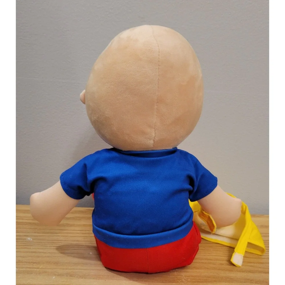 Baby Ganz Super Big Brother 14 inch Plush Doll with Detachable Cape Blue Red